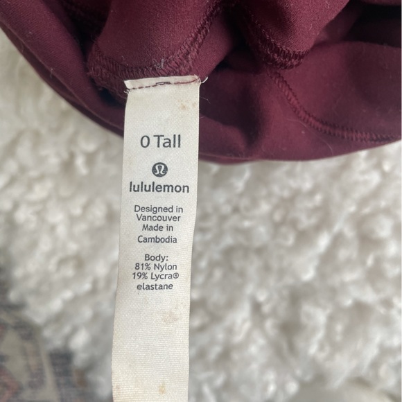 Lululemon Align Pant 31” -Garnet 🍋 - Picture 10 of 11